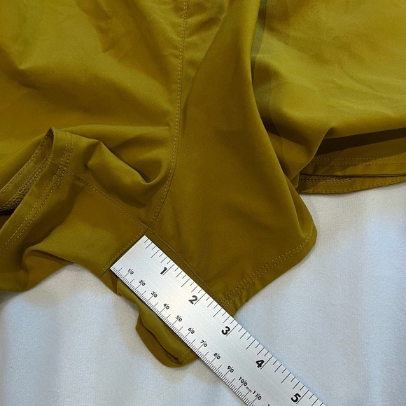 Nike Bronze/Gold Athletic Shorts Performance High Rise Thick Waist Sz L - Picture 9 of 9